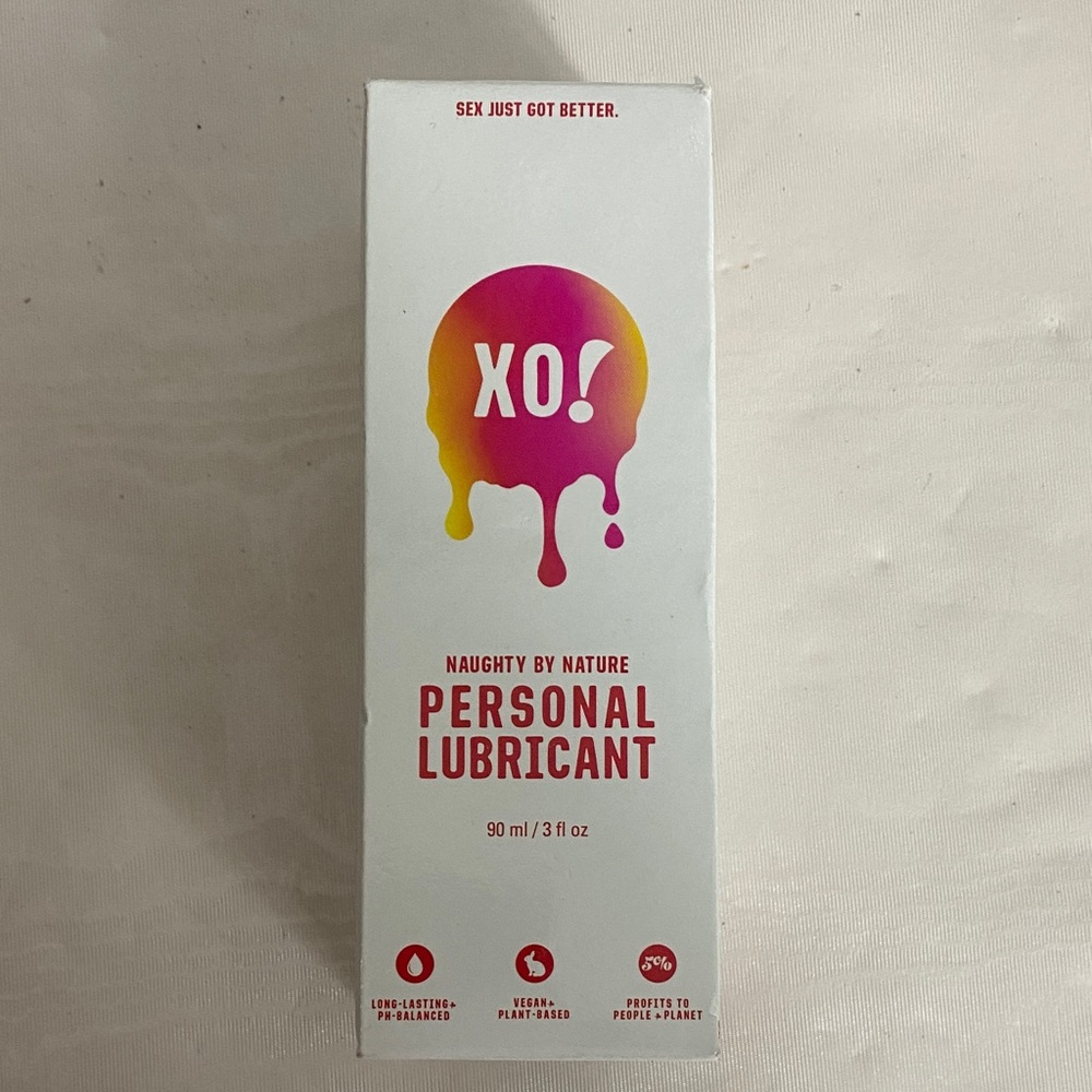 XO! Naughty By Nature Vegan Lube, 3 FZ